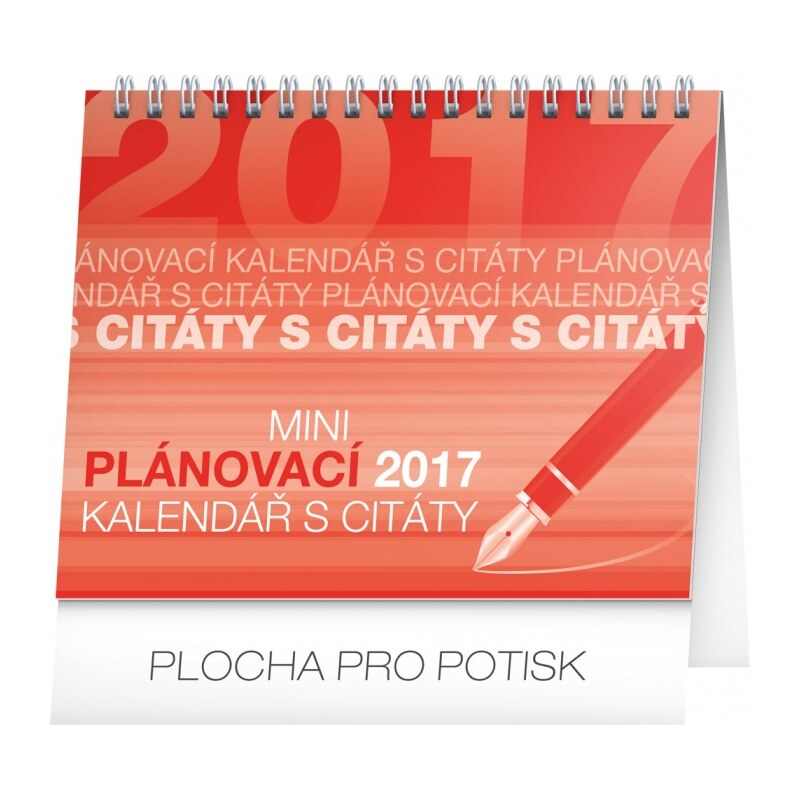 PRESCO GROUP, a.s. Stolní kalendář Plánovací s citáty 2017 PGS-3611-17