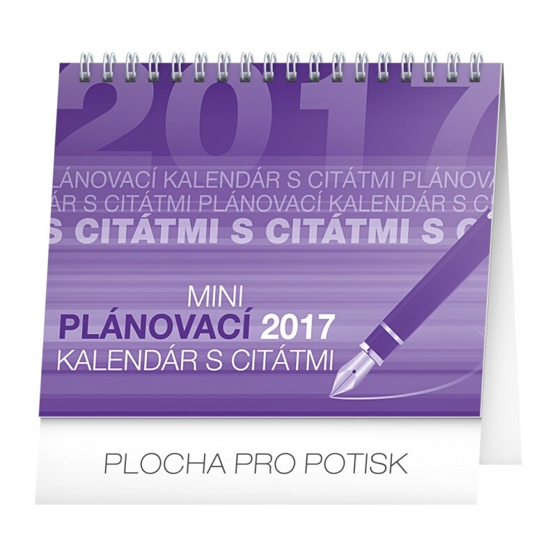 PRESCO GROUP, a.s. Stolní kalendář Plánovací s citátmi SK 2017 PGS-3612-SK-17