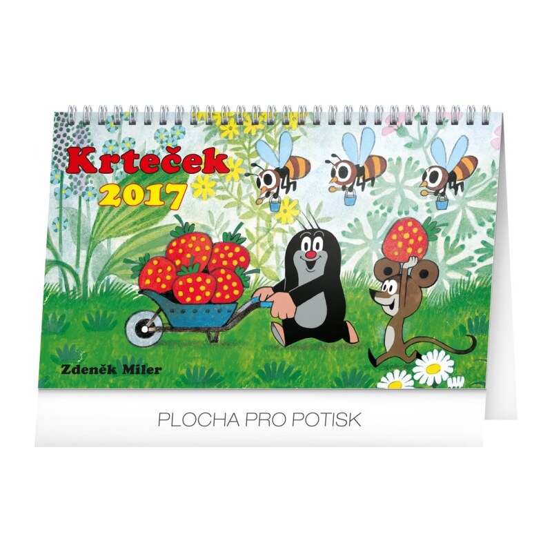 PRESCO GROUP, a.s. Stolní kalendář Krteček 2017 PGS-3618-17