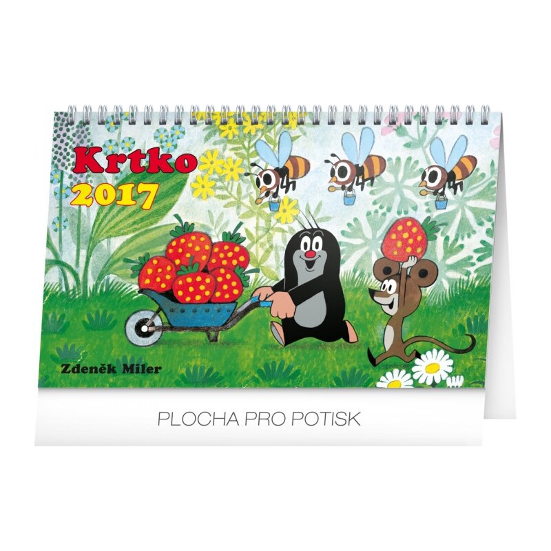 PRESCO GROUP, a.s. Stolní kalendář Krtko SK 2017 PGS-3619-SK-17