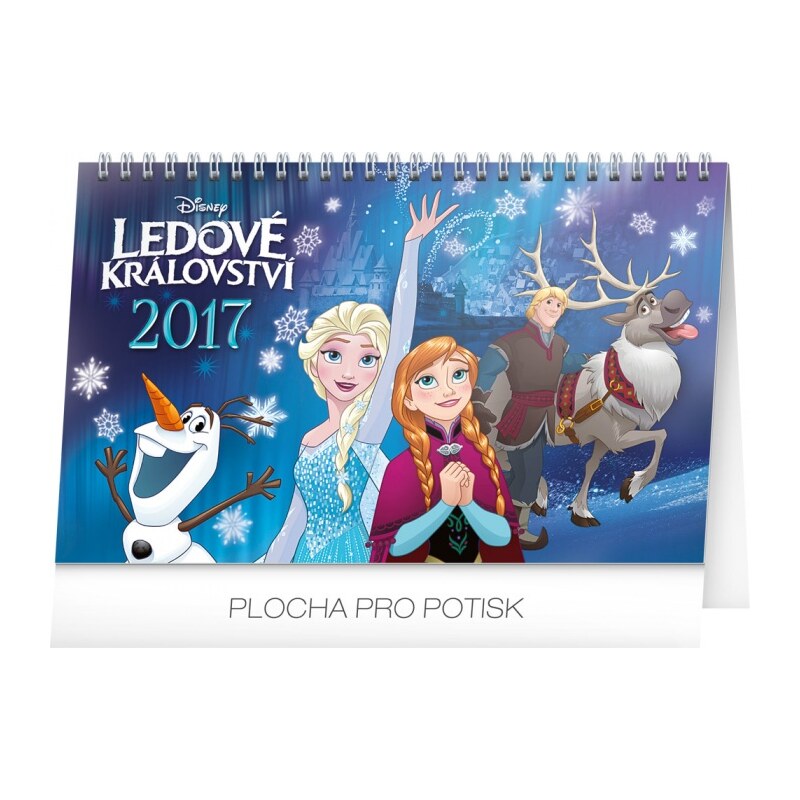 PRESCO GROUP, a.s. Stolní kalendář Frozen – Ledové království 2017 PGS-4166-17