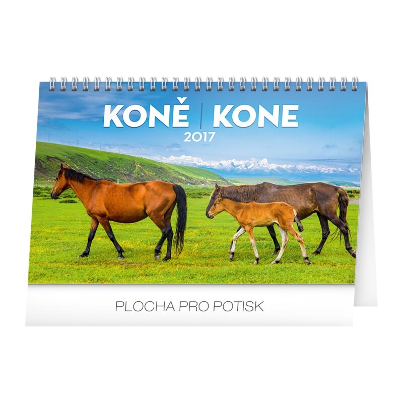 PRESCO GROUP, a.s. Stolní kalendář Koně – Kone CZ/SK 2017 PGS-4413-17