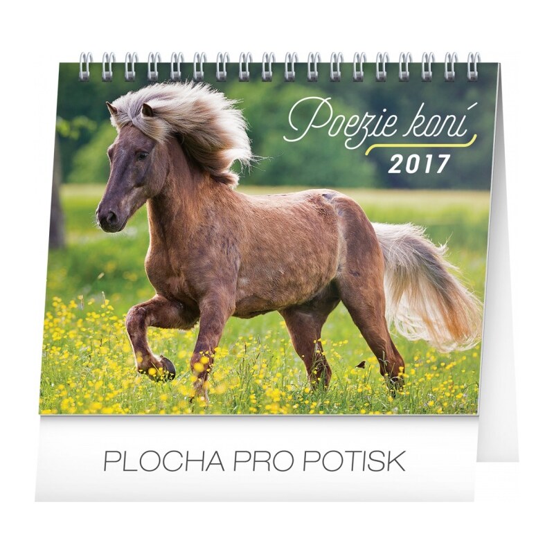 PRESCO GROUP, a.s. Stolní kalendář Poezie koní – Christiane Slawik 2017 PGS-3647-17