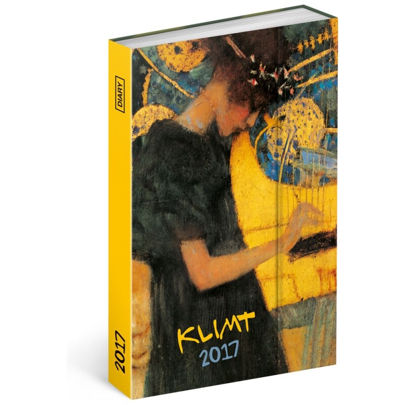 PRESCO GROUP, a.s. Diář týdenní magnetický Gustav Klimt 2017 PGD-3894-V-17