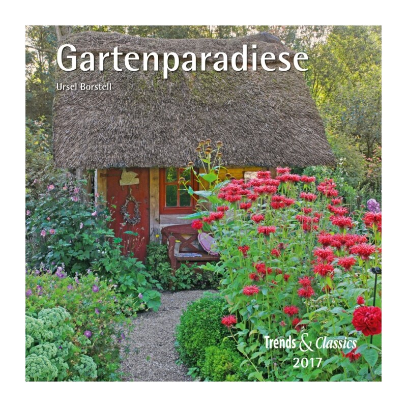 DuMont Kalenderverlag GmbH & Co. KG Nástěnný kalendář Zahrady / Gartenparadiese T&C 2017 17DU3366