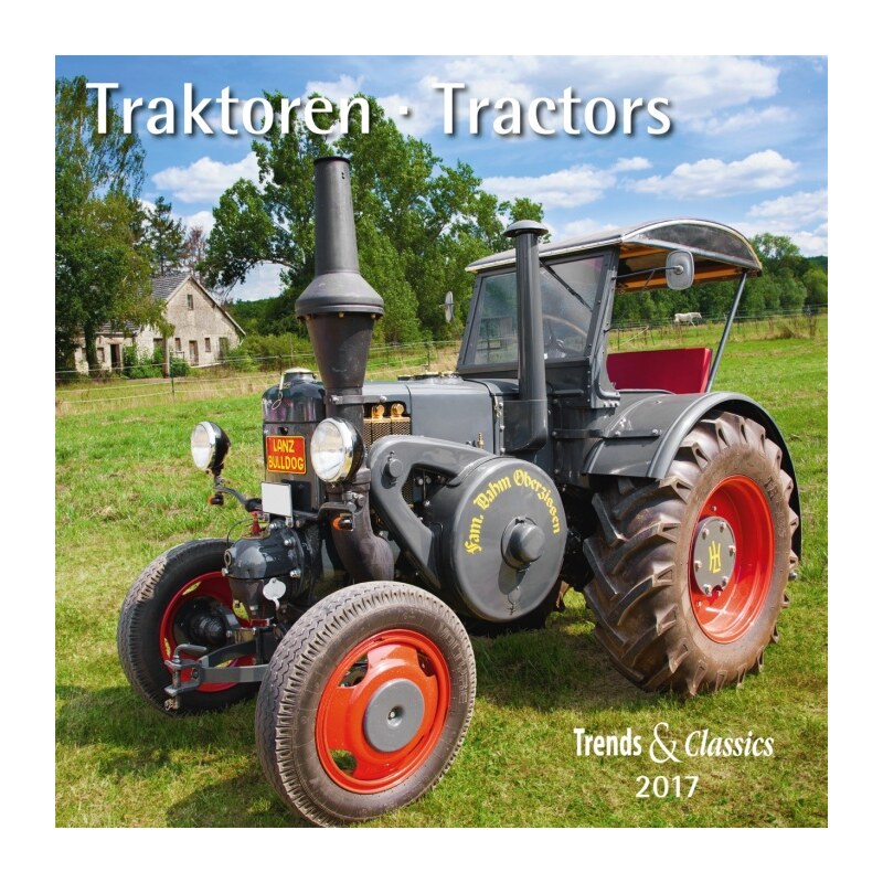 DuMont Kalenderverlag GmbH & Co. KG Nástěnný kalendář Traktory / Traktoren T&C 2017 17DU3385