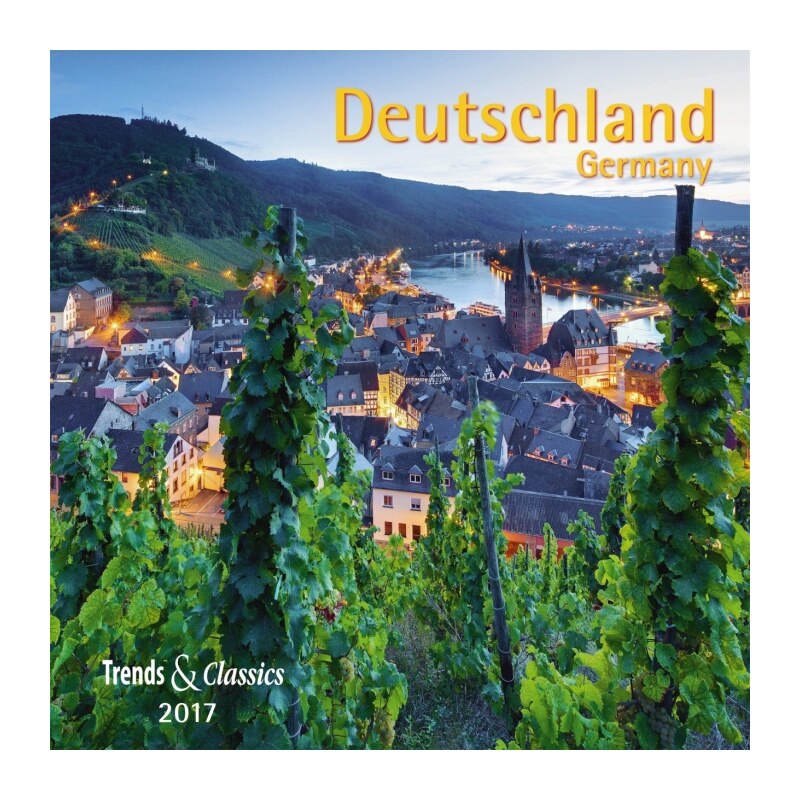DuMont Kalenderverlag GmbH & Co. KG Nástěnný kalendář Německo / Deutschland T&C 2017 17DU3388