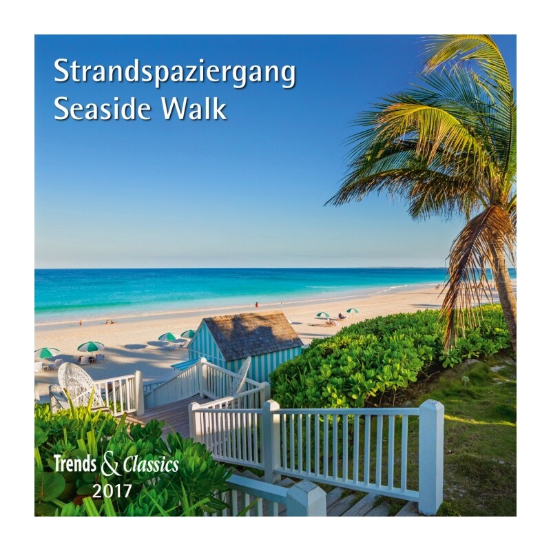 DuMont Kalenderverlag GmbH & Co. KG Nástěnný kalendář Procházky po plážích / Strandspaziergang T&C 2017 17DU3395