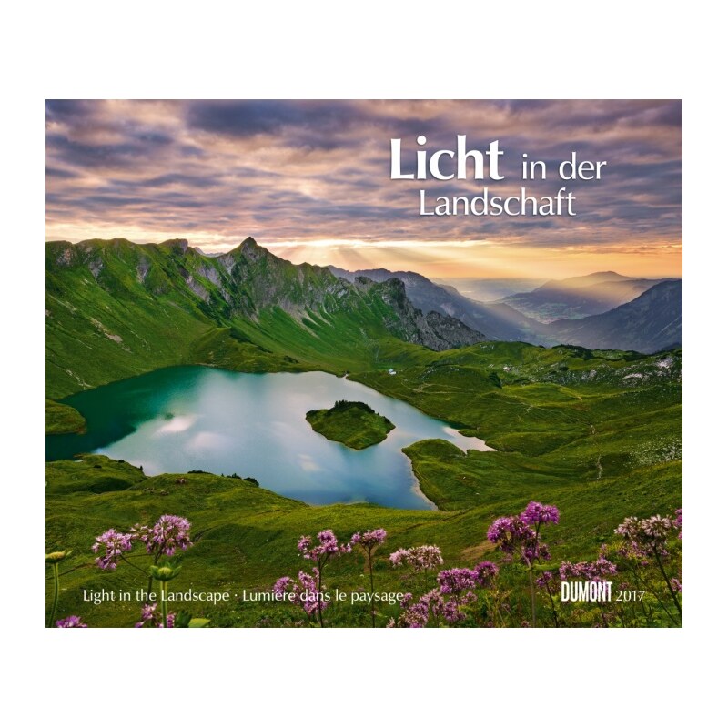 DuMont Kalenderverlag GmbH & Co. KG Nástěnný kalendář Světlo v krajině / Licht in der Landschaft 2017 17DU3410