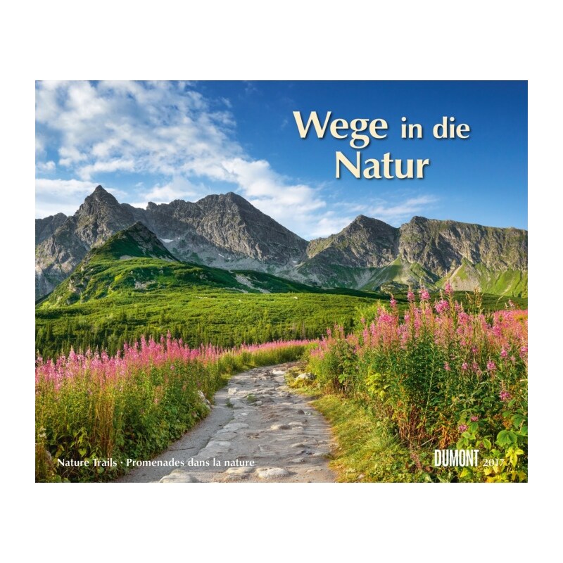 DuMont Kalenderverlag GmbH & Co. KG Nástěnný kalendář Cesty přírodou / Wege in die Natur 2017 17DU3425