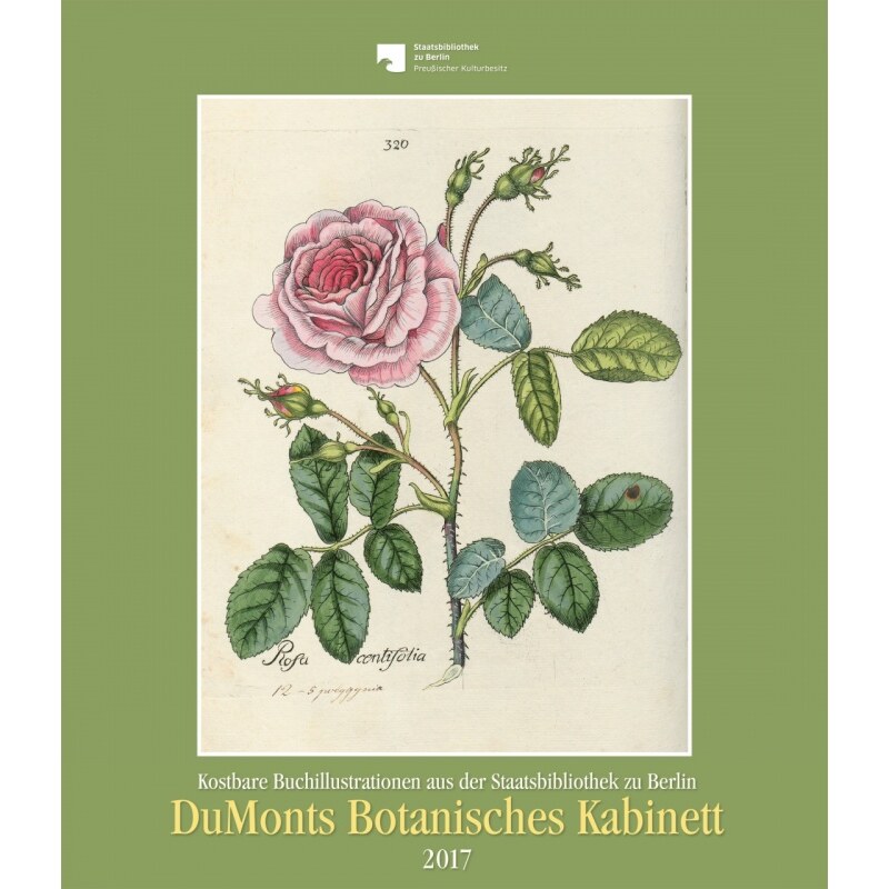 DuMont Kalenderverlag GmbH & Co. KG Nástěnný kalendář Botanický kabinet / Botanisches Kabinett 2017 17DU3441