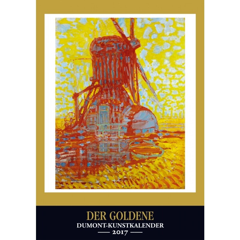 DuMont Kalenderverlag GmbH & Co. KG Nástěnný kalendář Zlatý kalendář umění / Goldener Kunstkalender 2017 17DU3455