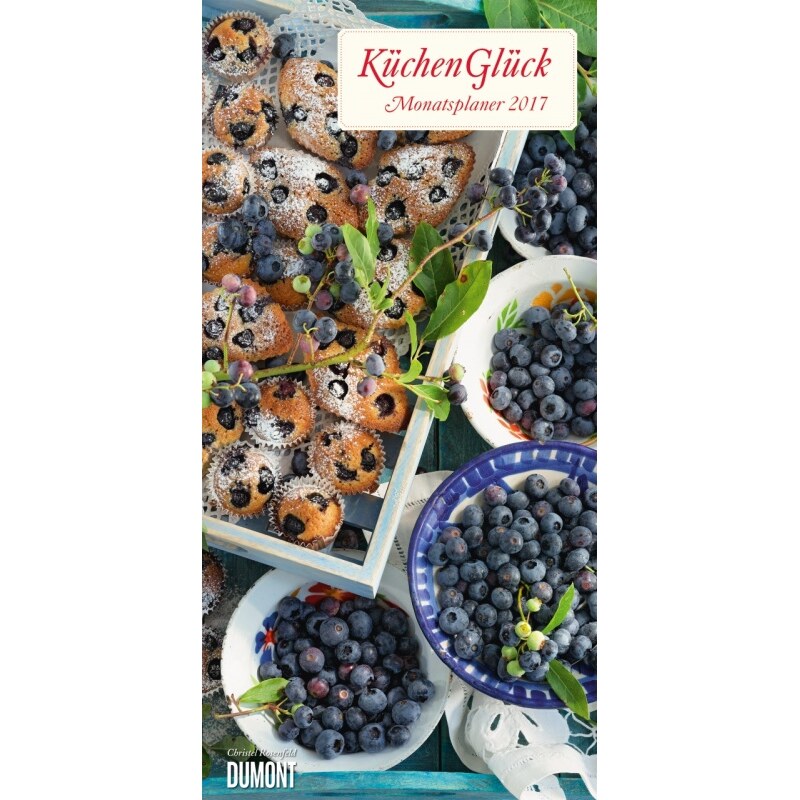 DuMont Kalenderverlag GmbH & Co. KG Nástěnný kalendář Radost v kuchyni / KüchenGlück LS 2017 17DU3456