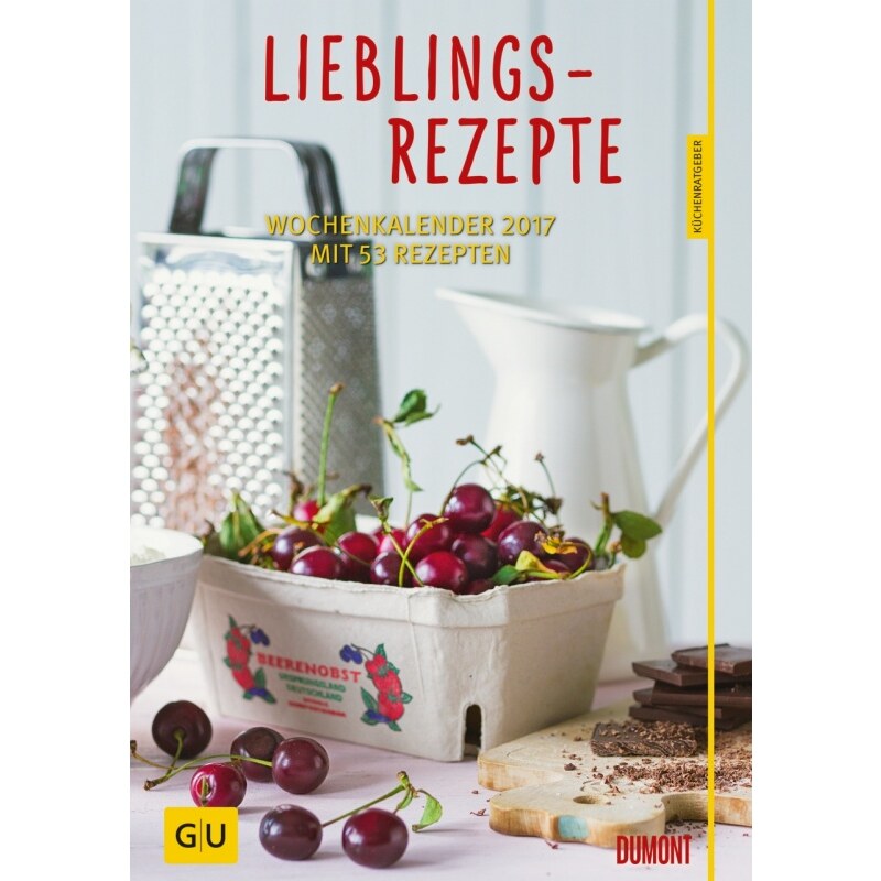 DuMont Kalenderverlag GmbH & Co. KG Nástěnný kalendář Oblíbené recepty / Lieblingsrezepte GU 2017 17DU3474