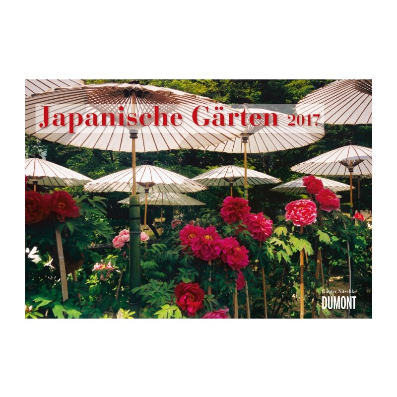 DuMont Kalenderverlag GmbH & Co. KG Nástěnný kalendář Japonské zahrady / Japanische Gärten 2017 17DU3483