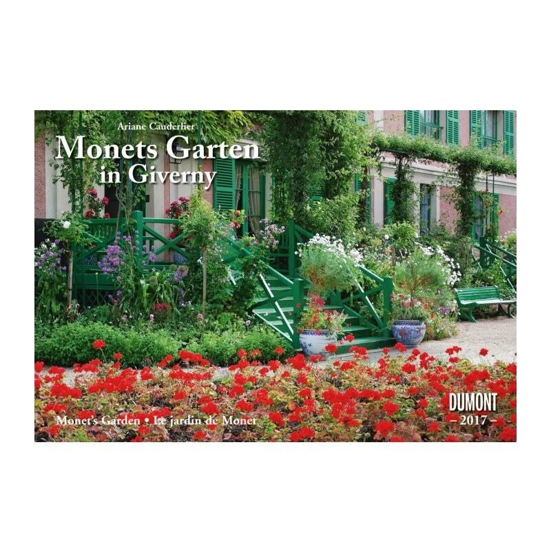 DuMont Kalenderverlag GmbH & Co. KG Nástěnný kalendář Monetova zahrada v Giverni / Monets Garten in Giverny 2017 17DU3484