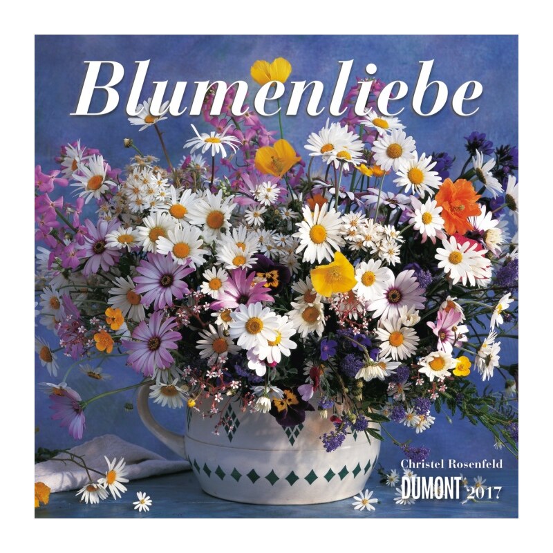 DuMont Kalenderverlag GmbH & Co. KG Nástěnný kalendář Kytice / Blumenliebe 2017 17DU3508