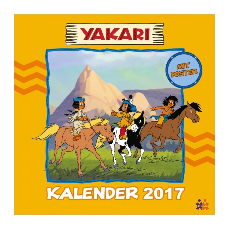 DuMont Kalenderverlag GmbH & Co. KG Nástěnný kalendář Yakari / Yakari 2017 17DU3529