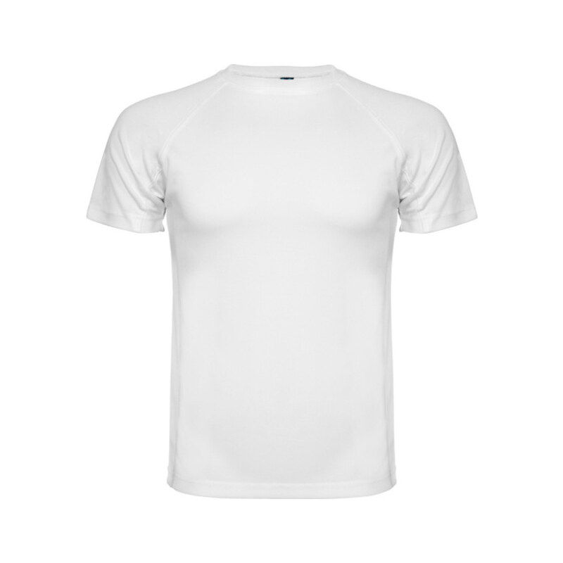 Roly Pánské sportovní triko s krátkým rukávem Montecarlo ROLY (0425) Bílá L