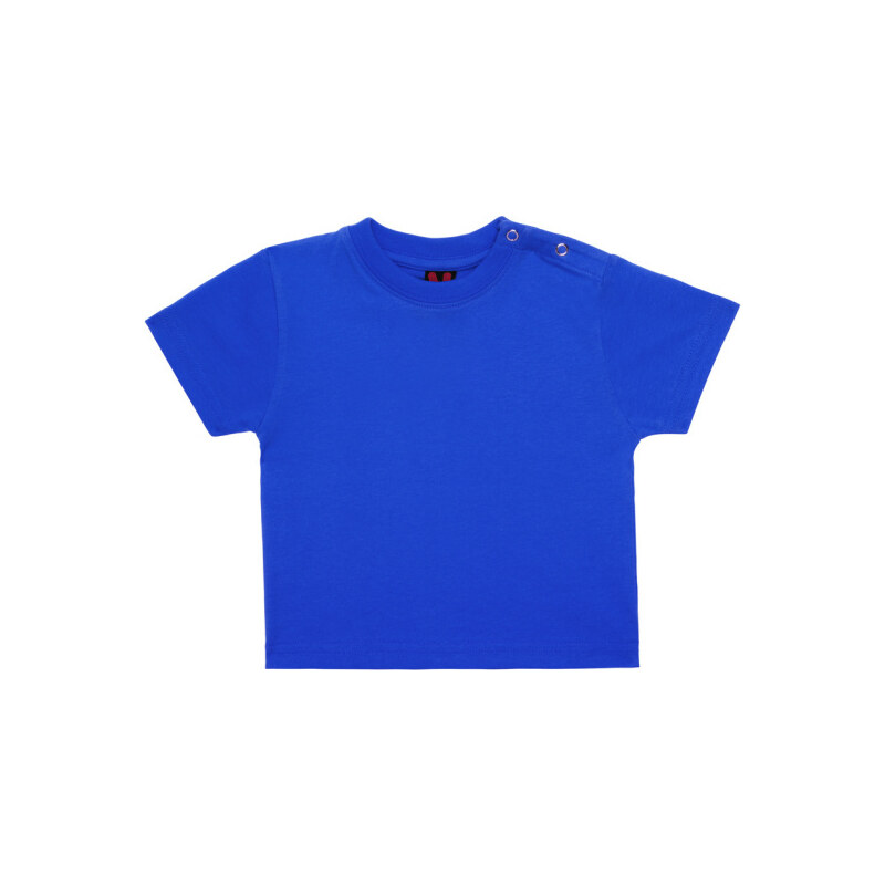 Roly Kojenecké tričko s krátkým rukávem Baby Roly Královská modrá 6 m