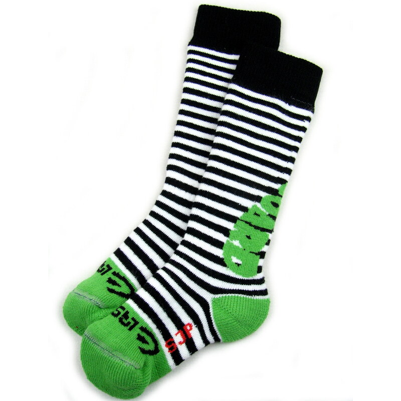 dětské termo ponožky SJP - zelené, LASTING, velikost 24-27