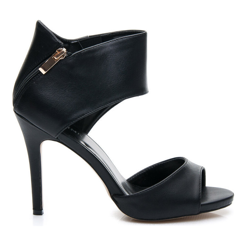 CNB Kouzelné dámské sandálky - černé 40