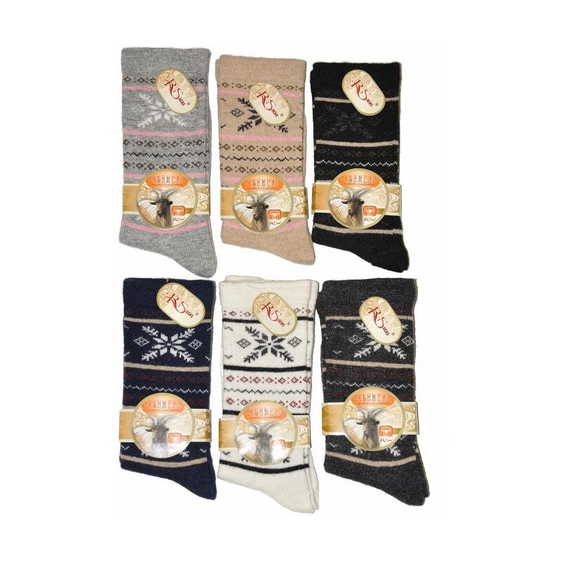 Ponožky RiSocks Cashmere art. 5692389 černá, 37-41