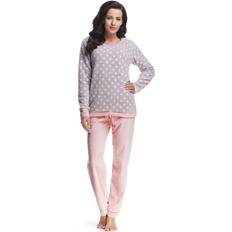 Dámské pyžamo Dobranocka PSW.8075, XL sladká růžová