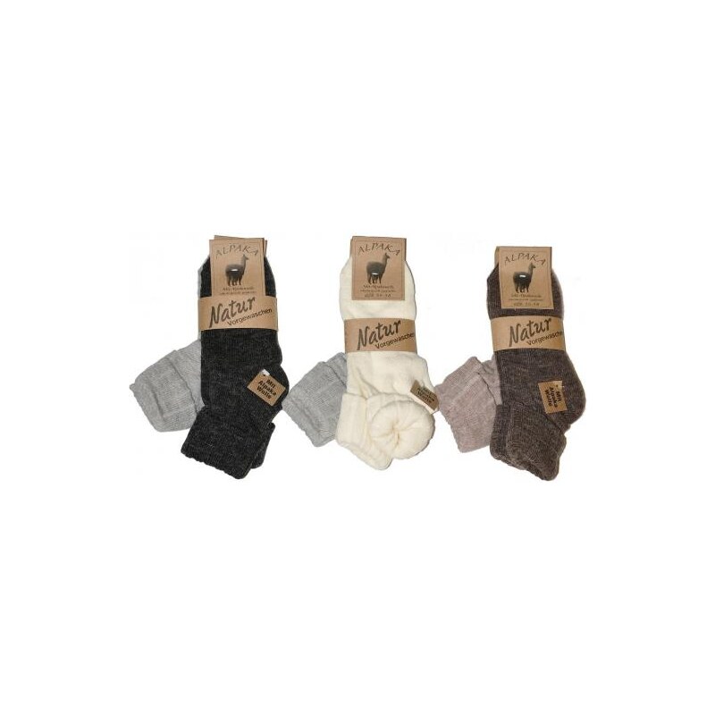 Ponožky Ulpio Natur Alpaka 36150 A'2 mix barev, 39-42