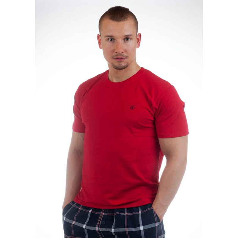 Pánské tričko Atlantic NMB 016 M Červená, červená