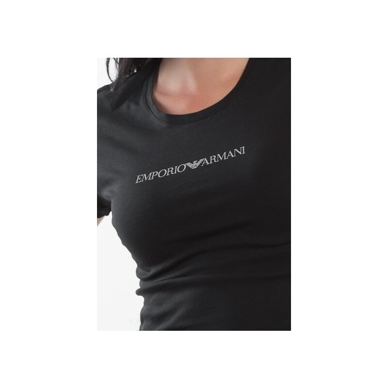 Dámské tričko Emporio Armani 163320 CC700 černá černá l