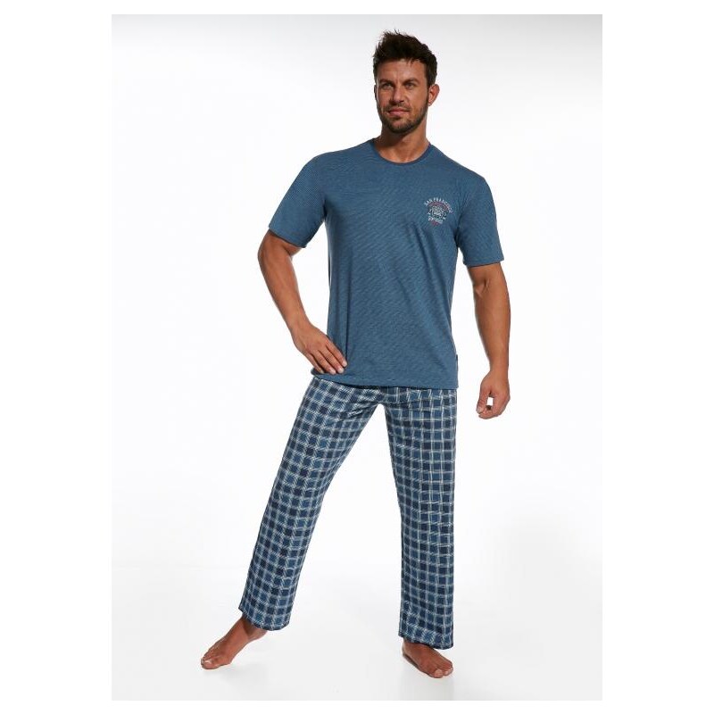 Pánské pyžamo Cornette 134/70 Forest 3 jeans, XXL