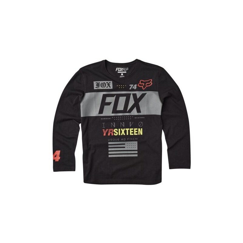 Dětské tričko Fox Racing Exploder Ls black