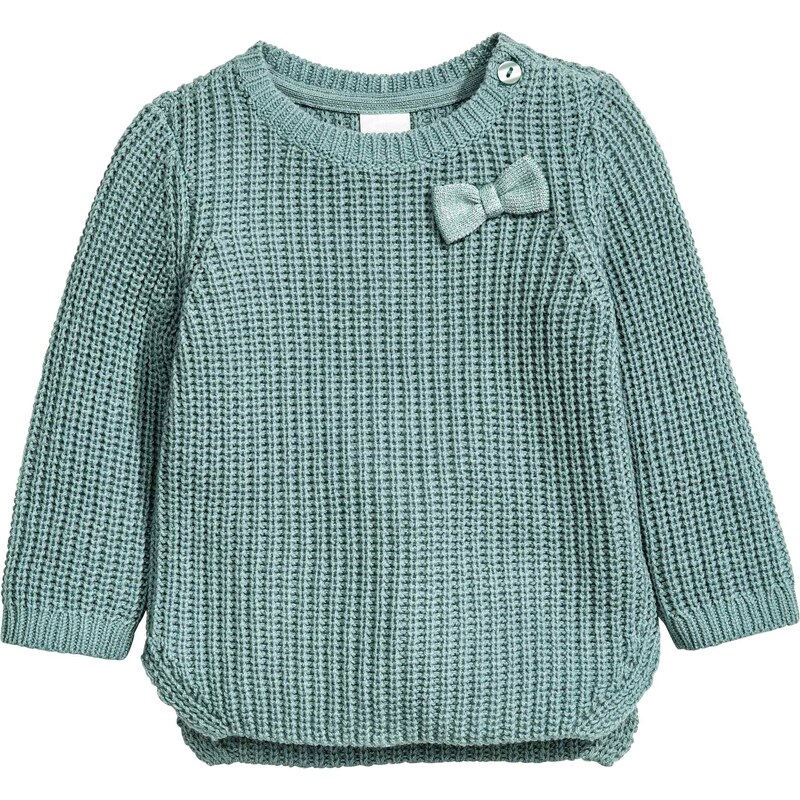 H&M Strukturovaně pletený svetr