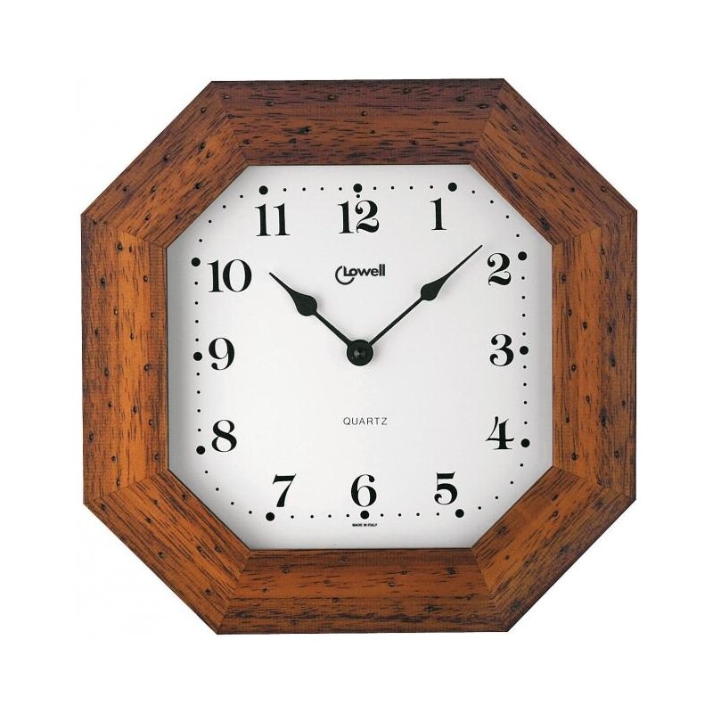 LOWELL Clocks Designové nástěnné hodiny Lowell 01748NA Clocks 29cm