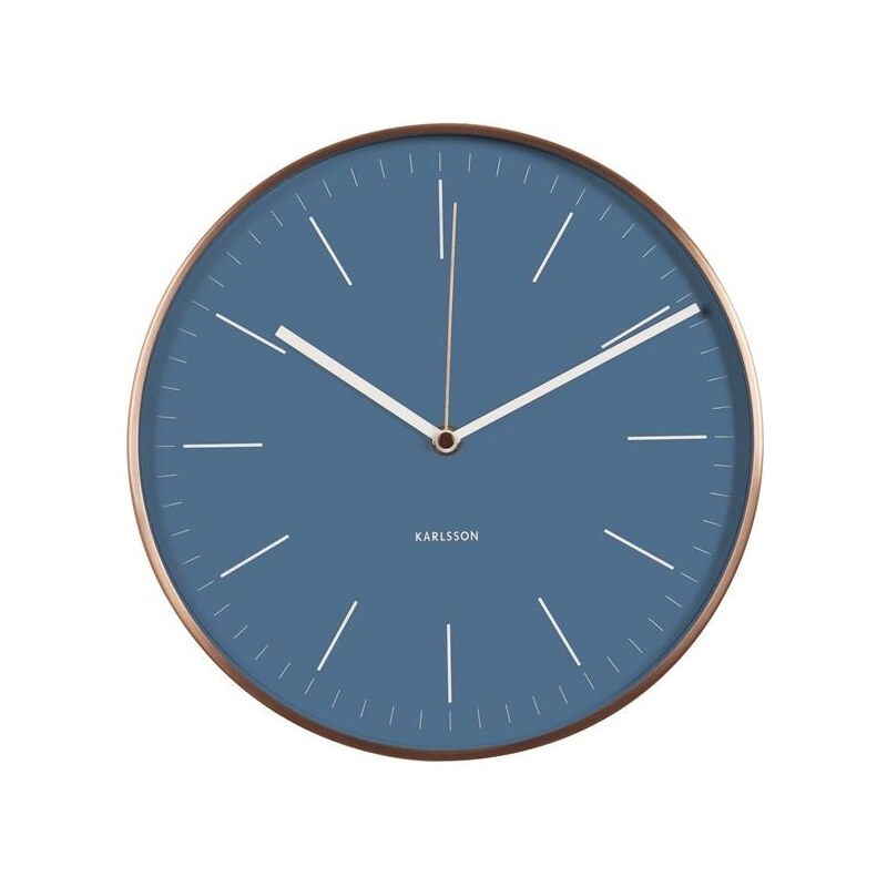 Designové nástěnné hodiny KA5507BL Karlsson 28cm