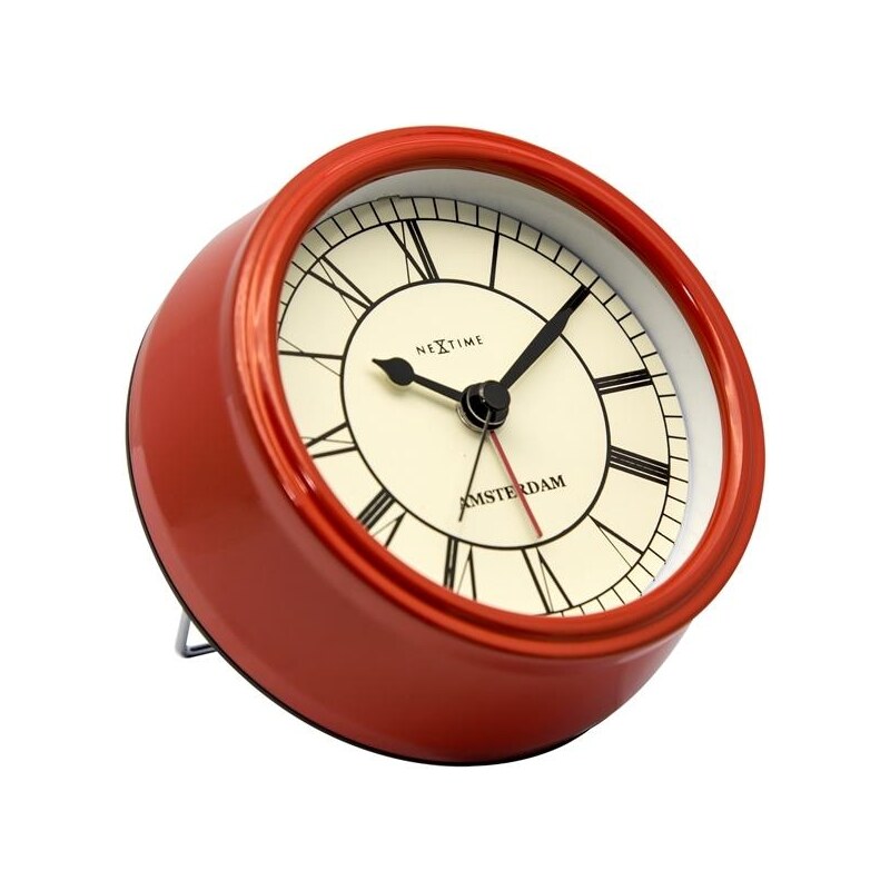 Designové stolní hodiny 5199ro Nextime Small Amsterdam 11cm