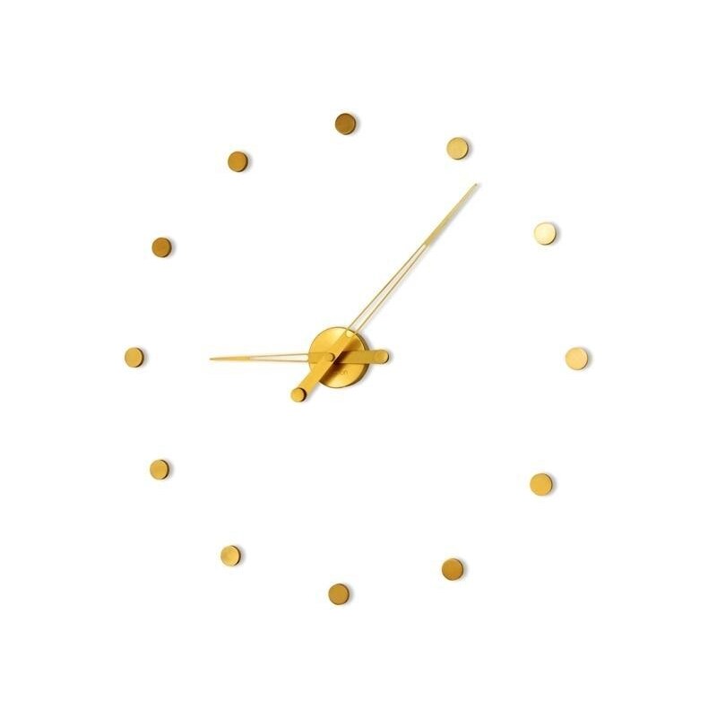 Designové nástěnné hodiny Nomon RODON 12 Gold 70cm