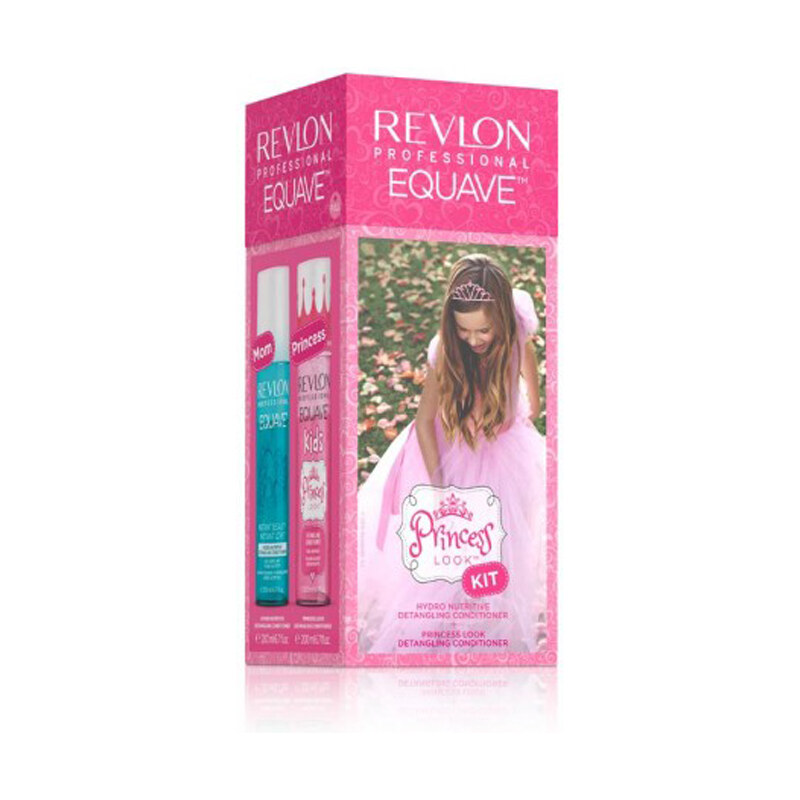 Revlon Professional EQUAVE Princess Set - dětský kondicionér 200ml + hydratační kondicionér s keratinem 200ml