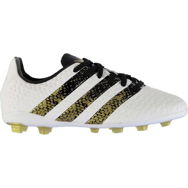 Adidas Ace 16.4 FG Football Boots Children, white/blk/gold
