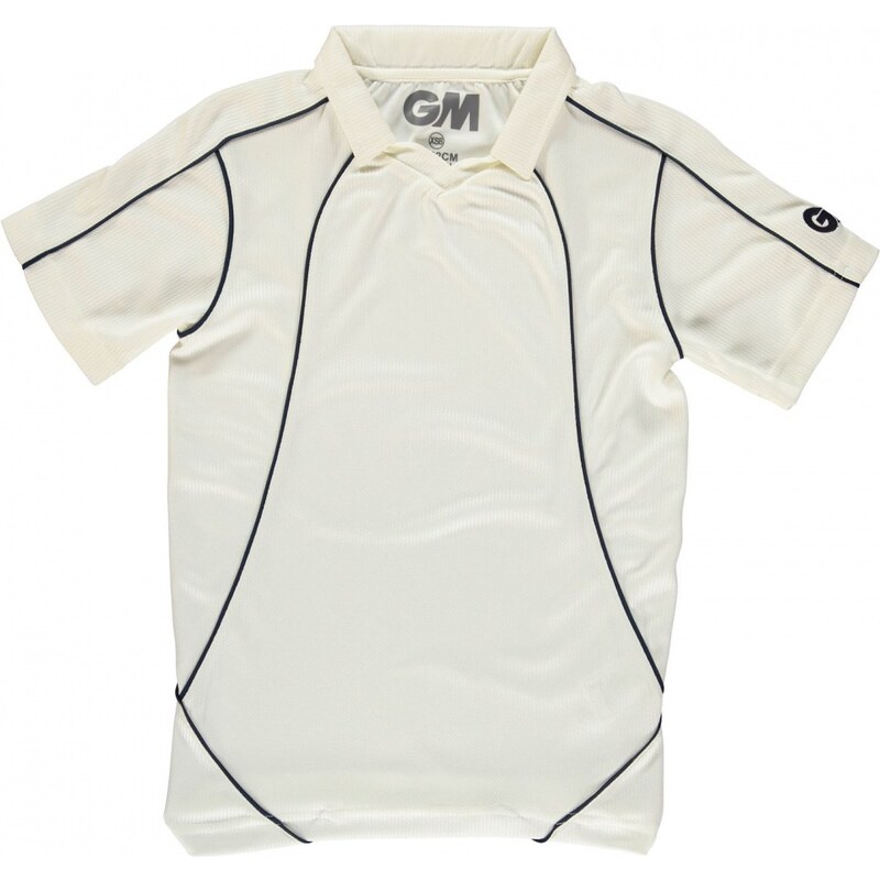 Gunn And Moore Icon Cricket Shirt Juniors, white