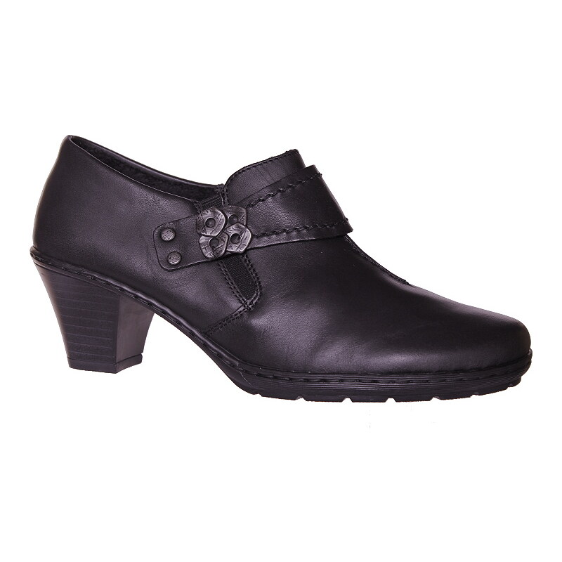 RIEKER 57152-00 black, zimní lodičky, dámská obuv