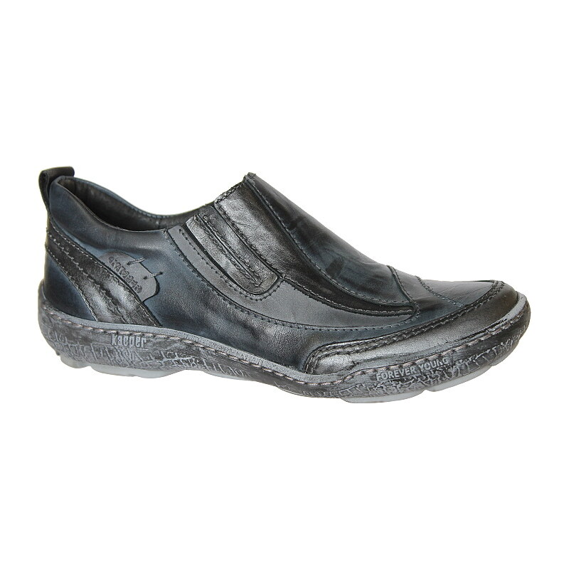 KACPER 2-3955 grey/blue, dámské polobotky, dámská obuv