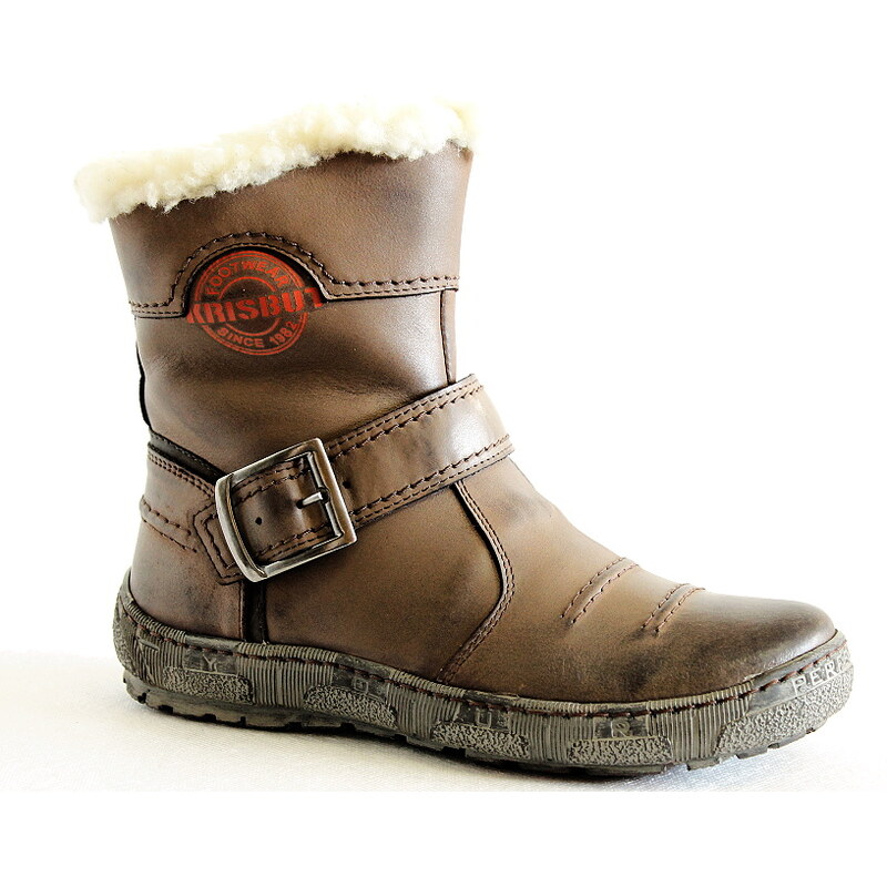 KRISBUT 3029-1 brown, dámská zimní obuv - dámská obuv