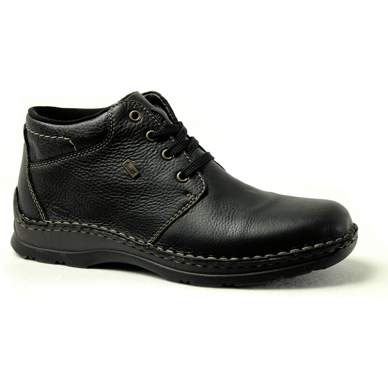 RIEKER 05305-00 black, pánská zimní obuv - pánská obuv