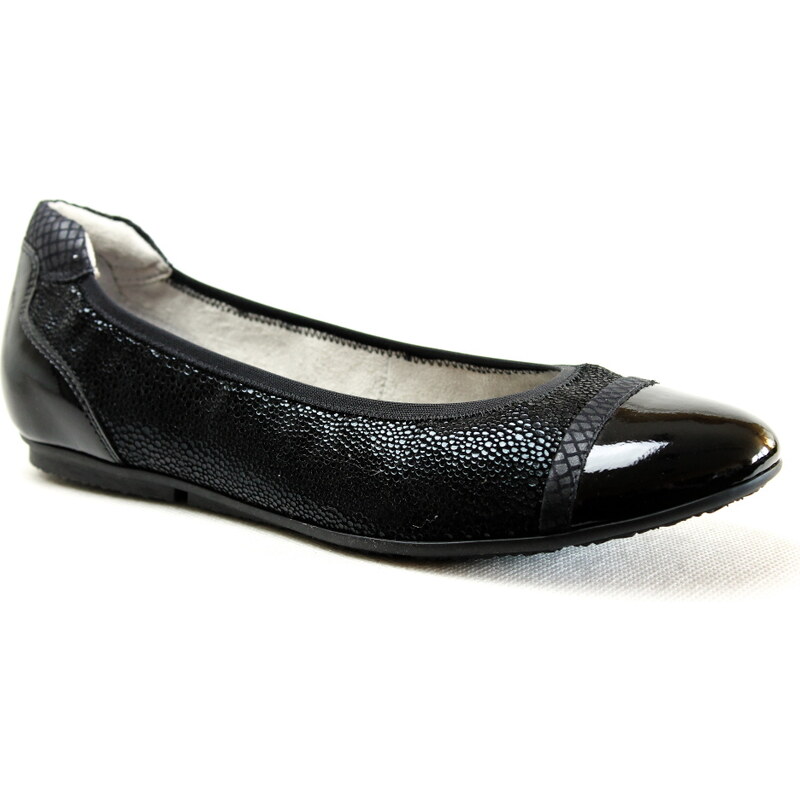 TAMARIS 22139-26 black, dámské balerinky - dámská obuv