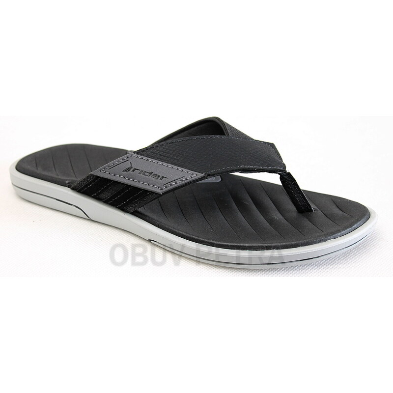 RIDER RIMINI II THONG 81555 grey/black, pánské plážové žabky- pánská obuv