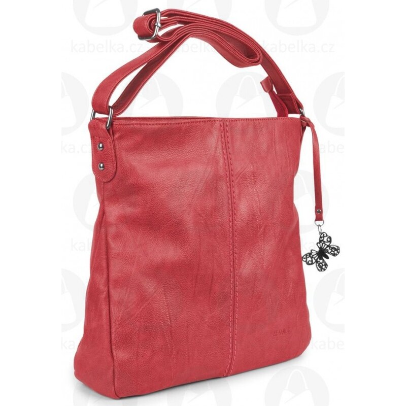 FAMITO Lesands 2985 červená, dámská kabelka- kabelka