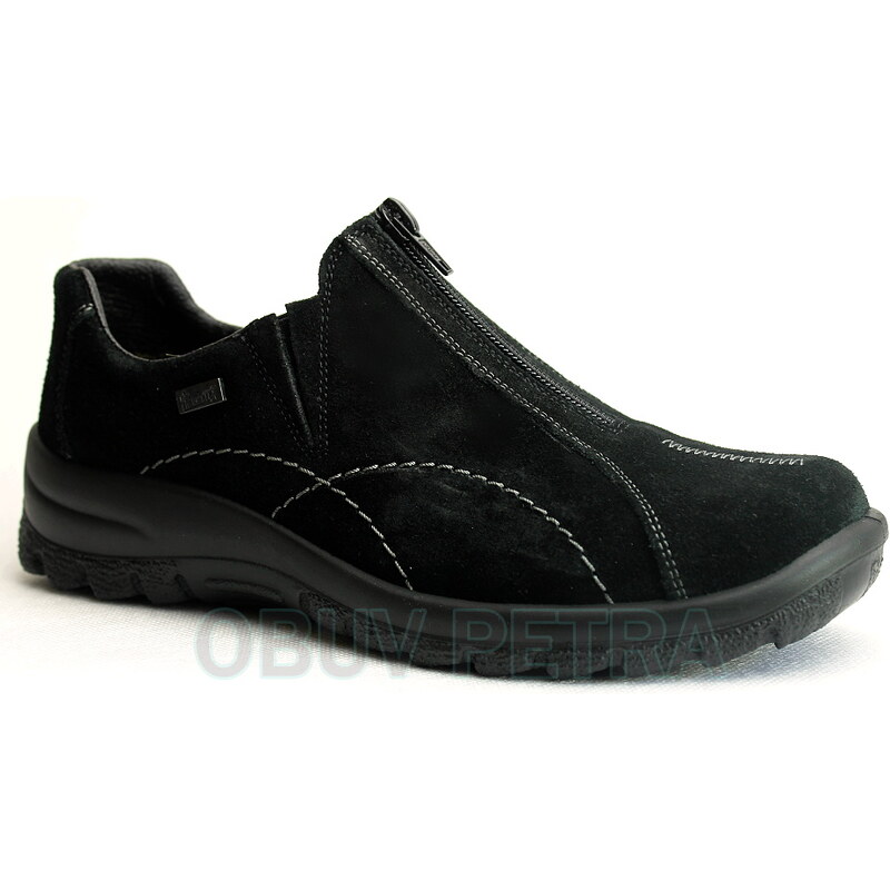 RIEKER L7161-00 black, dámské polobotky - dámská obuv