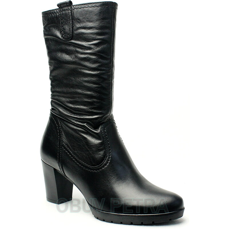 TAMARIS 25467-27 black, dámské kozačky- dámská obuv
